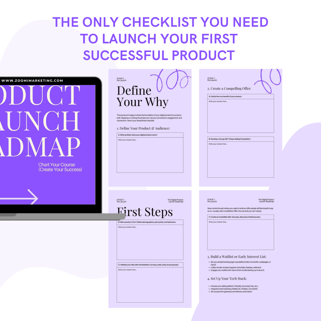 The Digital Product Launch Roadmap